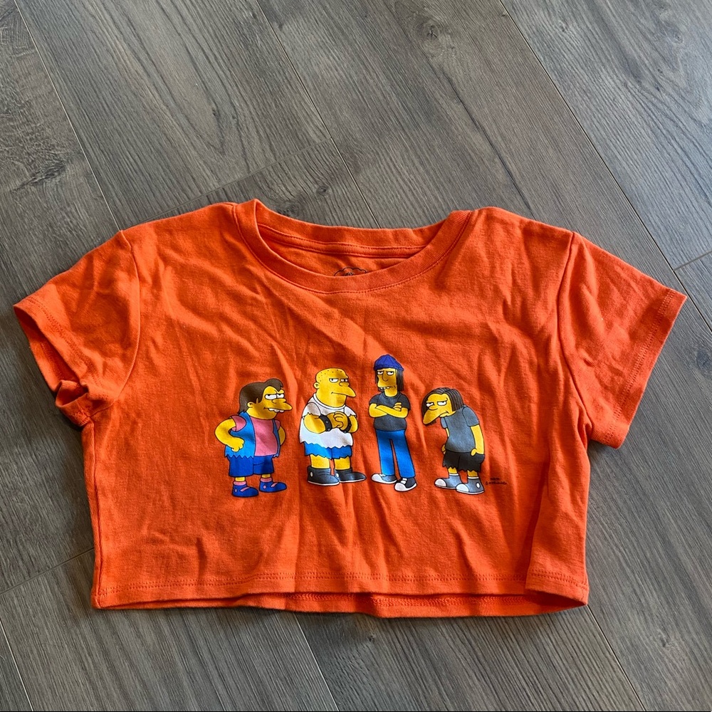 Simpsons crop top